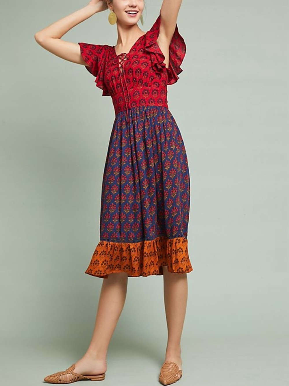 Anthropologie Ranna Gill Miranda Dress size Small
